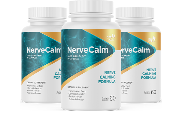 Three bottles of NerveCalm