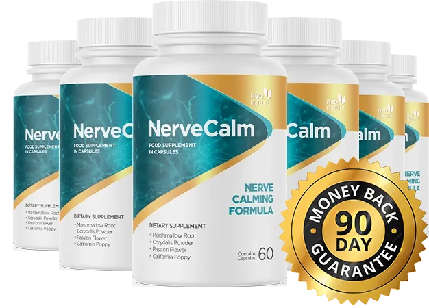 Six bottles of NerveCalm